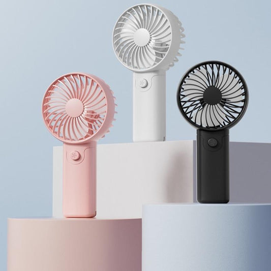 Portable Handheld Mini Fan – Battery Operated Compact Personal Cooling Fan