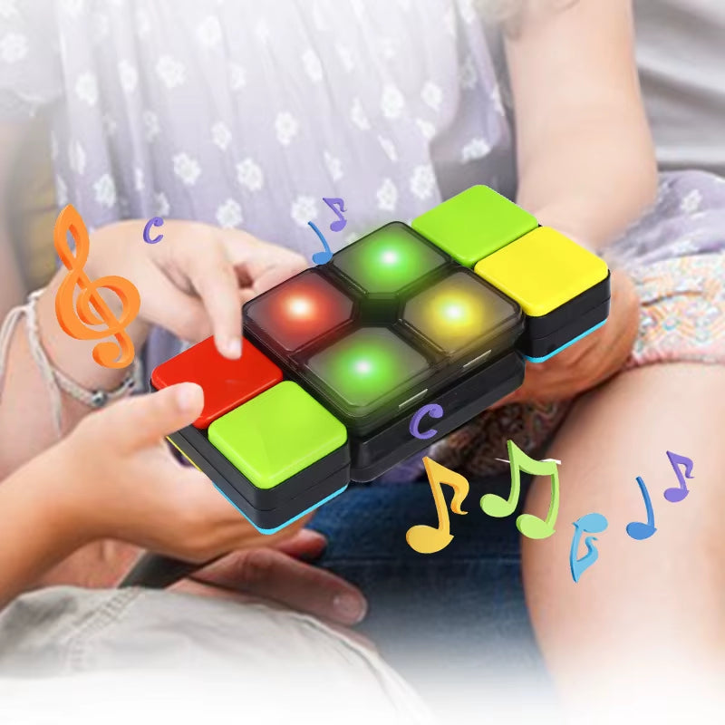 Electronic Handheld Flip Slide Puzzle Game Toy
